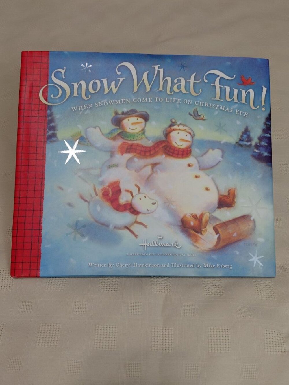NOS Snow What Fun! Hardcover Book By Cheryl Hawkinson & Mike Esberg 2004 Vintage